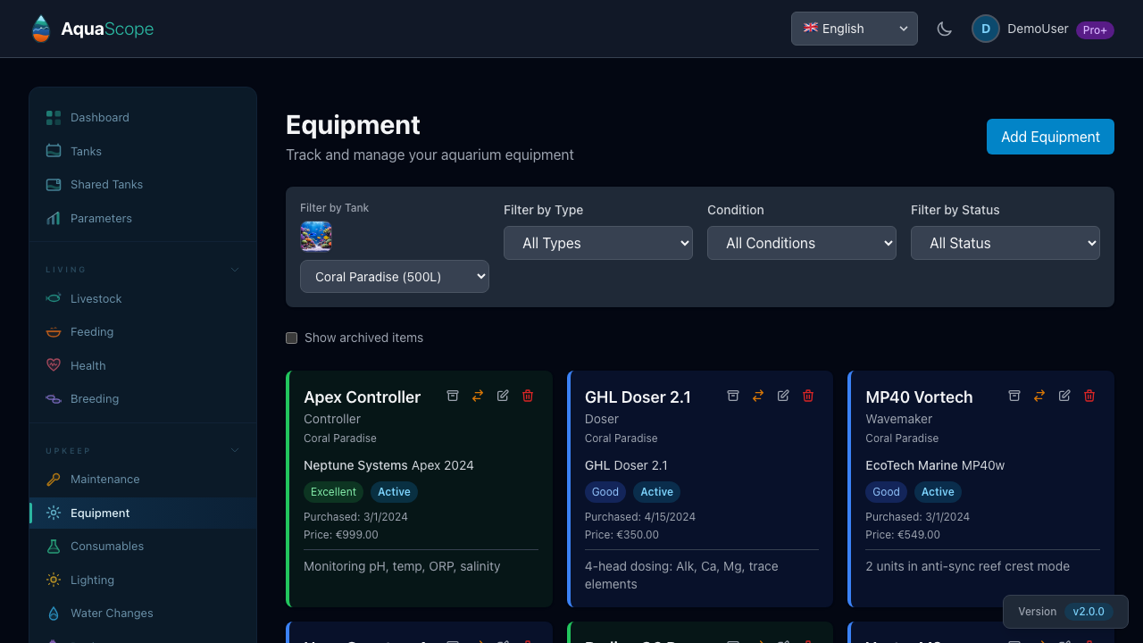 Equipment