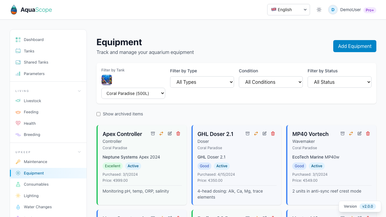 Equipment