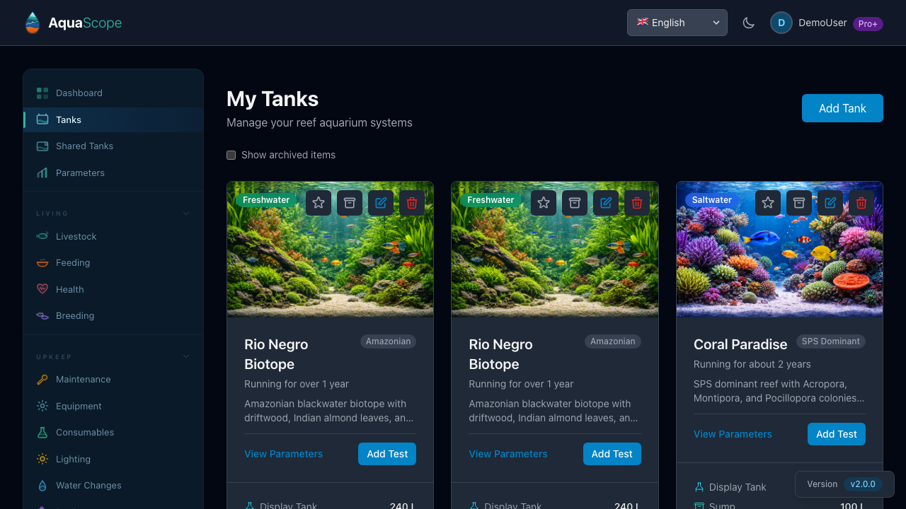 Tank Management